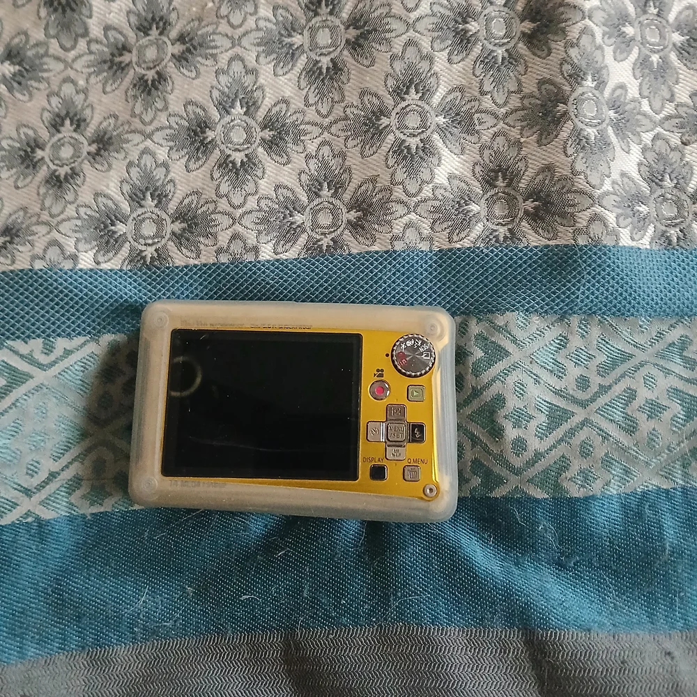 Panasonic Lumix Yellow Digital Camera